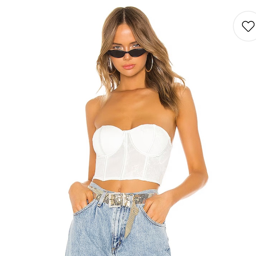 Lily Lace Bustier Top